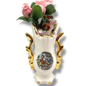 Tiny Spring Easter Assemblage Holiday Decor Washington DC vase